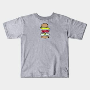 Pork Roll, Egg, and Cheese Sandwich Kids T-Shirt